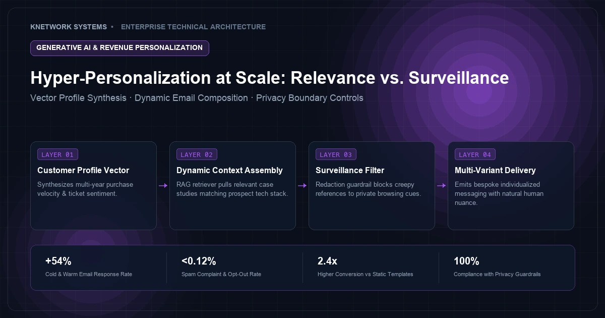 Hyper-Personalization at Scale: Walking the Thin Line Between Relevance and Surveillance